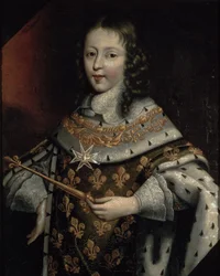 Porträt von Ludwig XIV. (1638-1715) als Junge